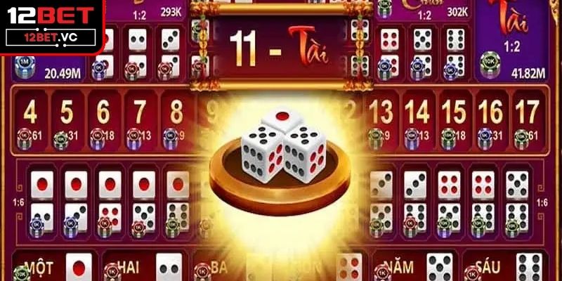 Cược tổng điểm với tỷ lệ trả thưởng khác nhau 